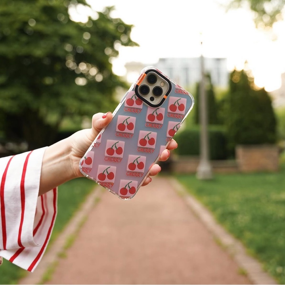 HiCasers Cherry Pattern Phone Case - iPhone 16 Pro Max